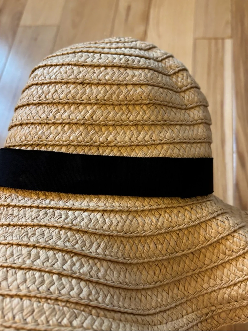 Madewell Packable Braided Straw Hat Size M/L